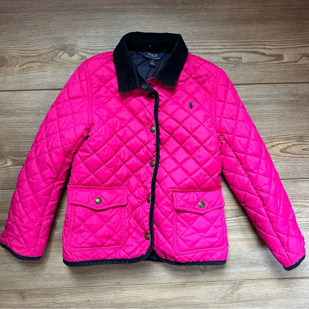 Polo Ralph Lauren Pink Quilted Puffer Jacket